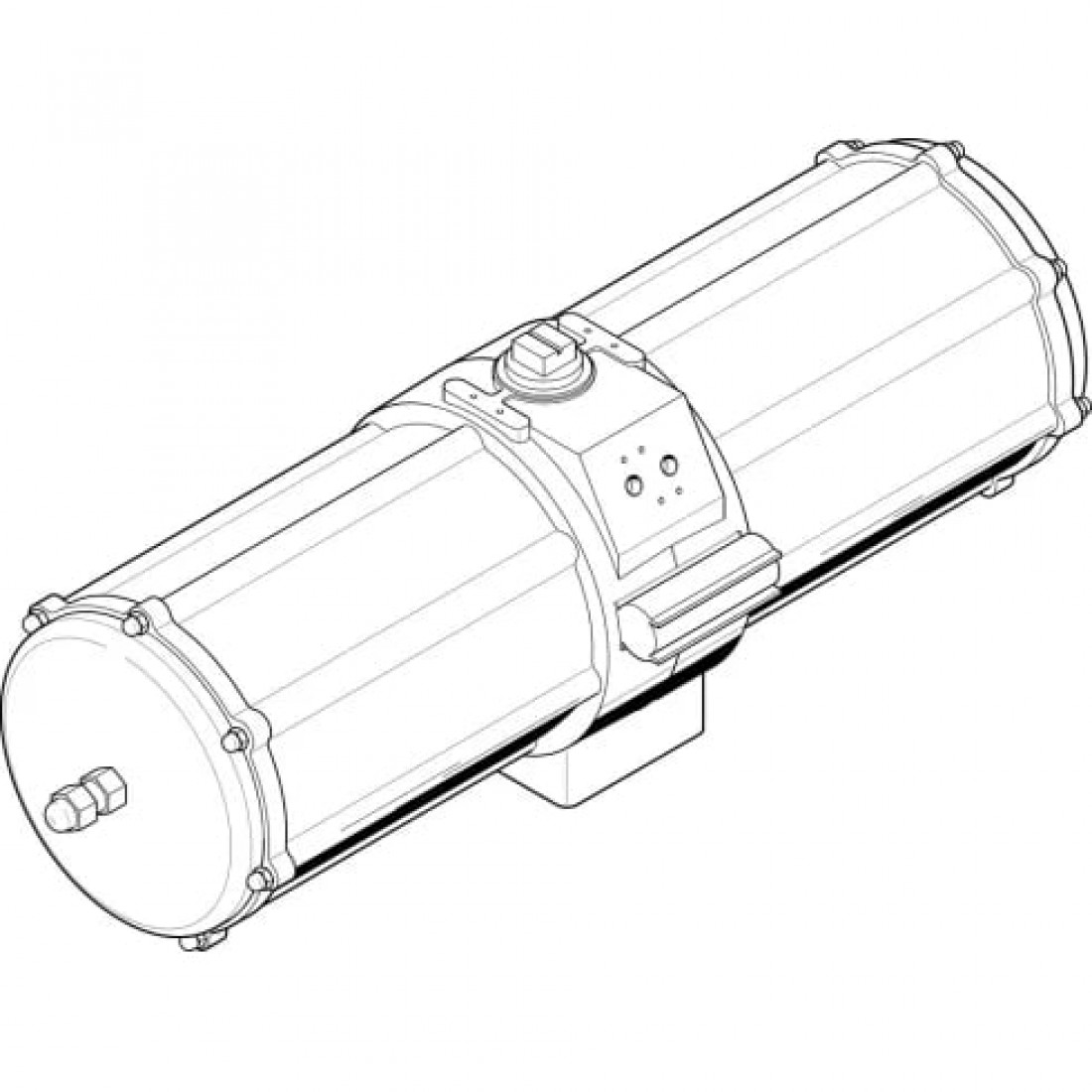 Неполноповоротный привод Festo DAPS-2880-090-RS2-F16