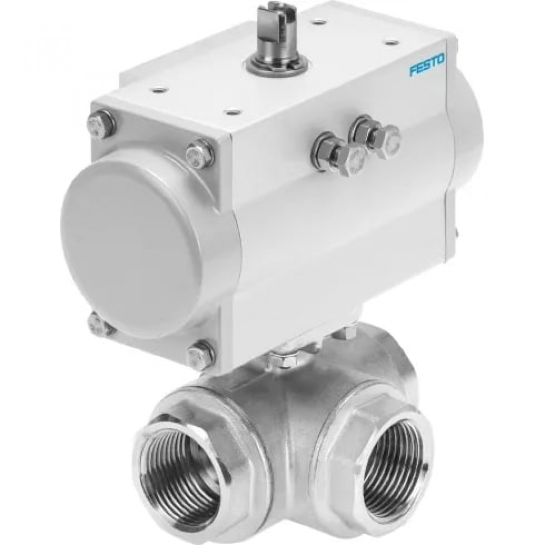 Шаровой кран с приводом Festo VZBM-A-3/4 Ру25 Ду20 (PN25 DN20)