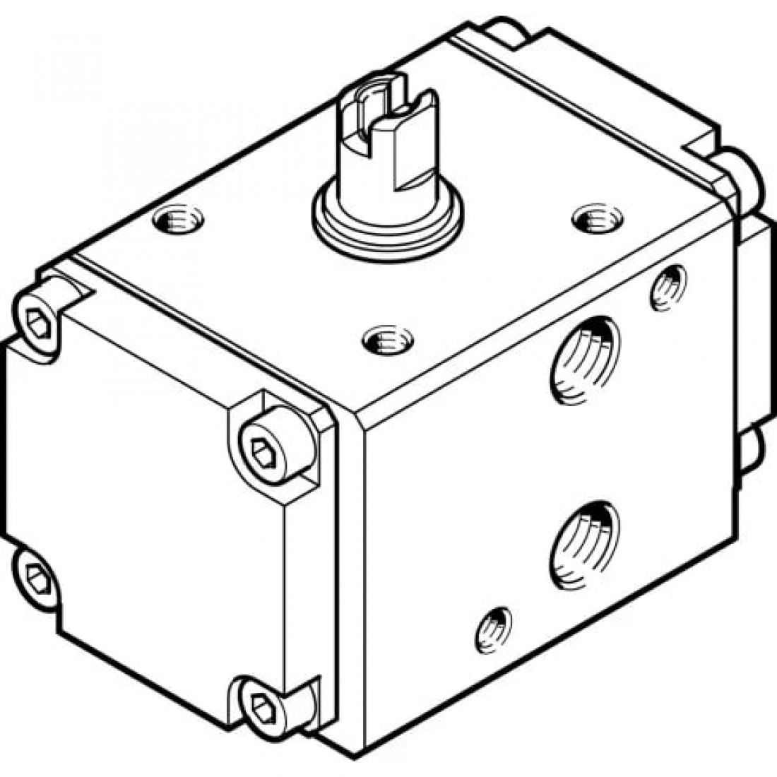 Неполноповоротный привод Festo DAPS-0008-090-R-F03