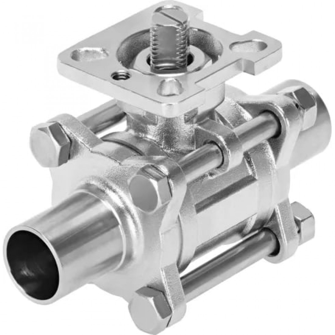 Шаровой кран Festo VZBD-1-W3-16-T-2-F0405-V14V14 Ру16 Ду25 (PN16 DN25)