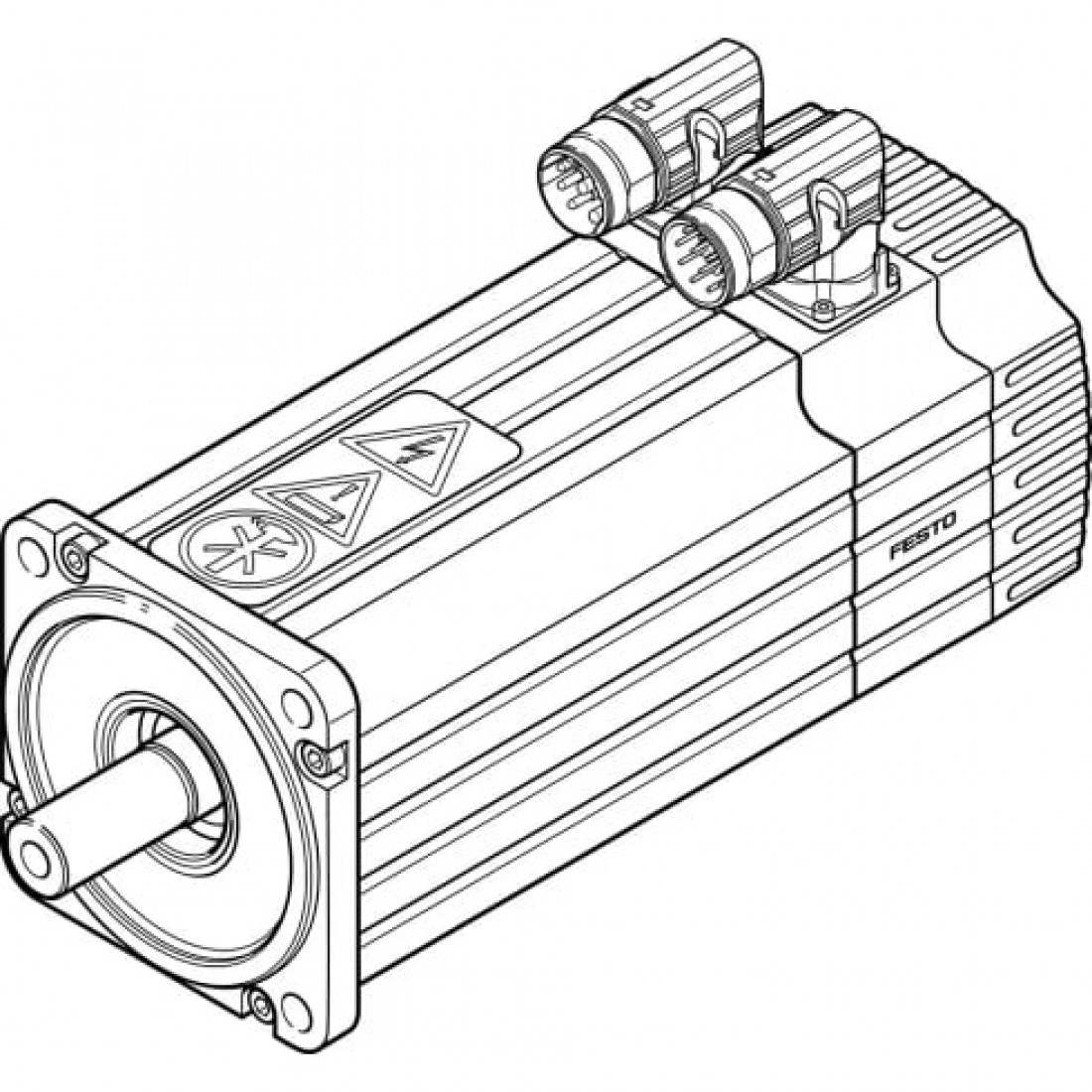 Серводвигатель Festo EMMS-AS-100-MK-HS-RR