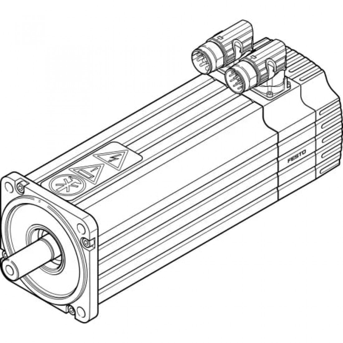 Серводвигатель Festo EMMS-AS-100-LK-HS-RRB