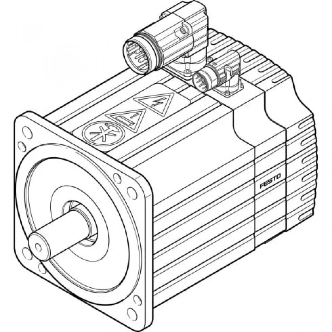 Серводвигатель Festo EMMS-AS-190-SK-HS-ARB-S1