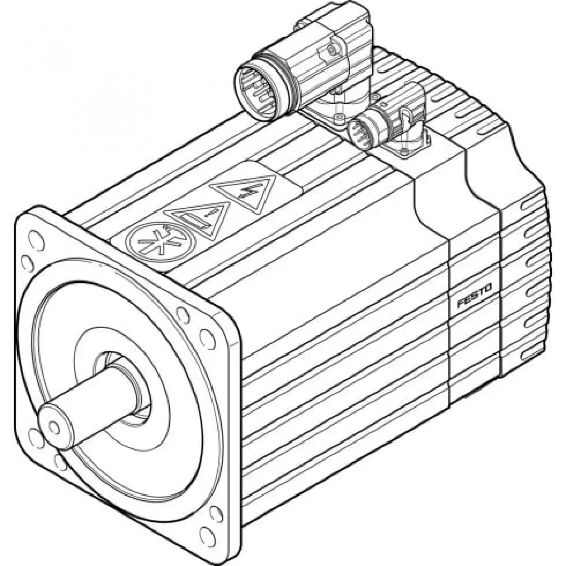 Серводвигатель Festo EMMS-AS-190-MK-HS-AR-S1