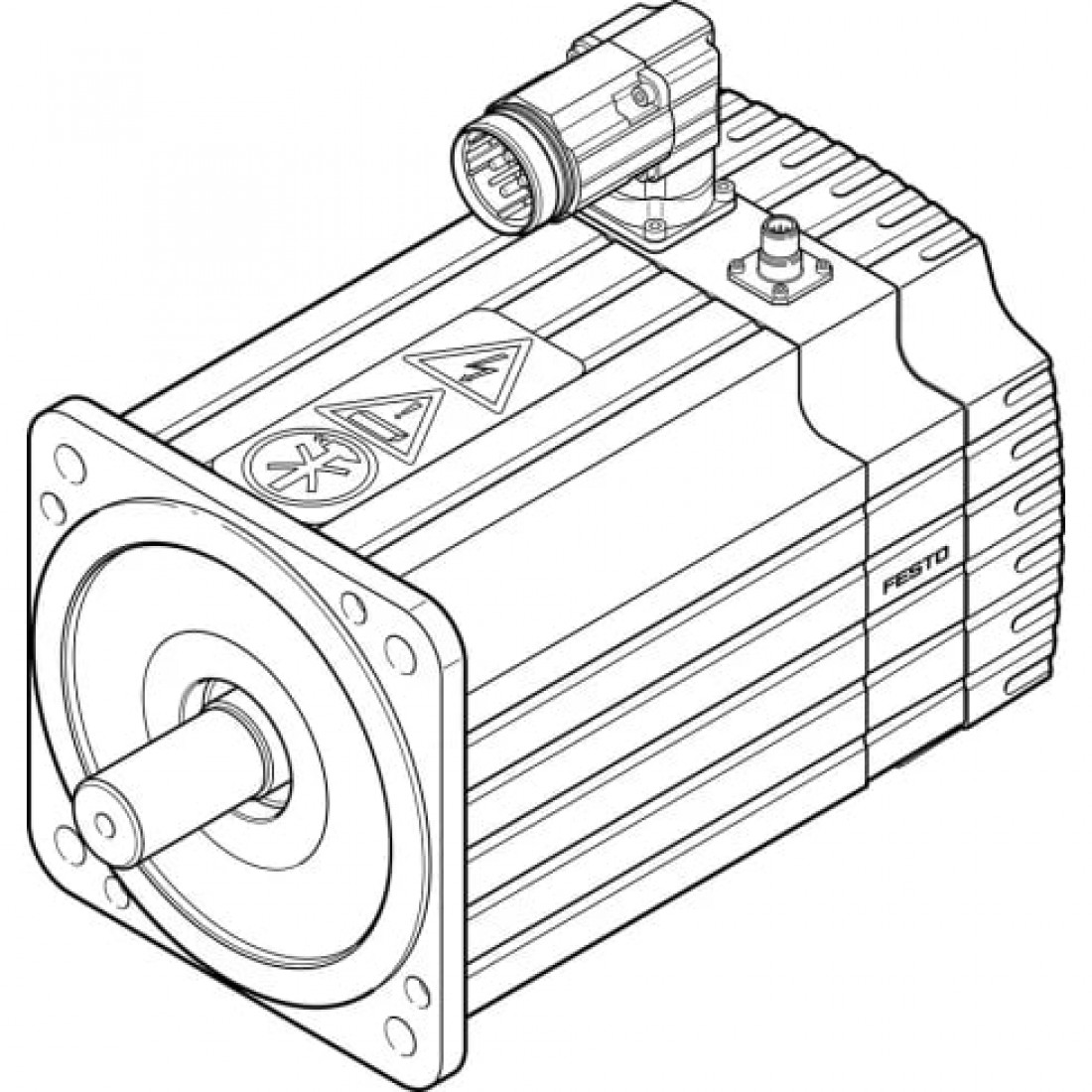 Серводвигатель Festo EMMS-AS-190-MK-HS-AMB-S1
