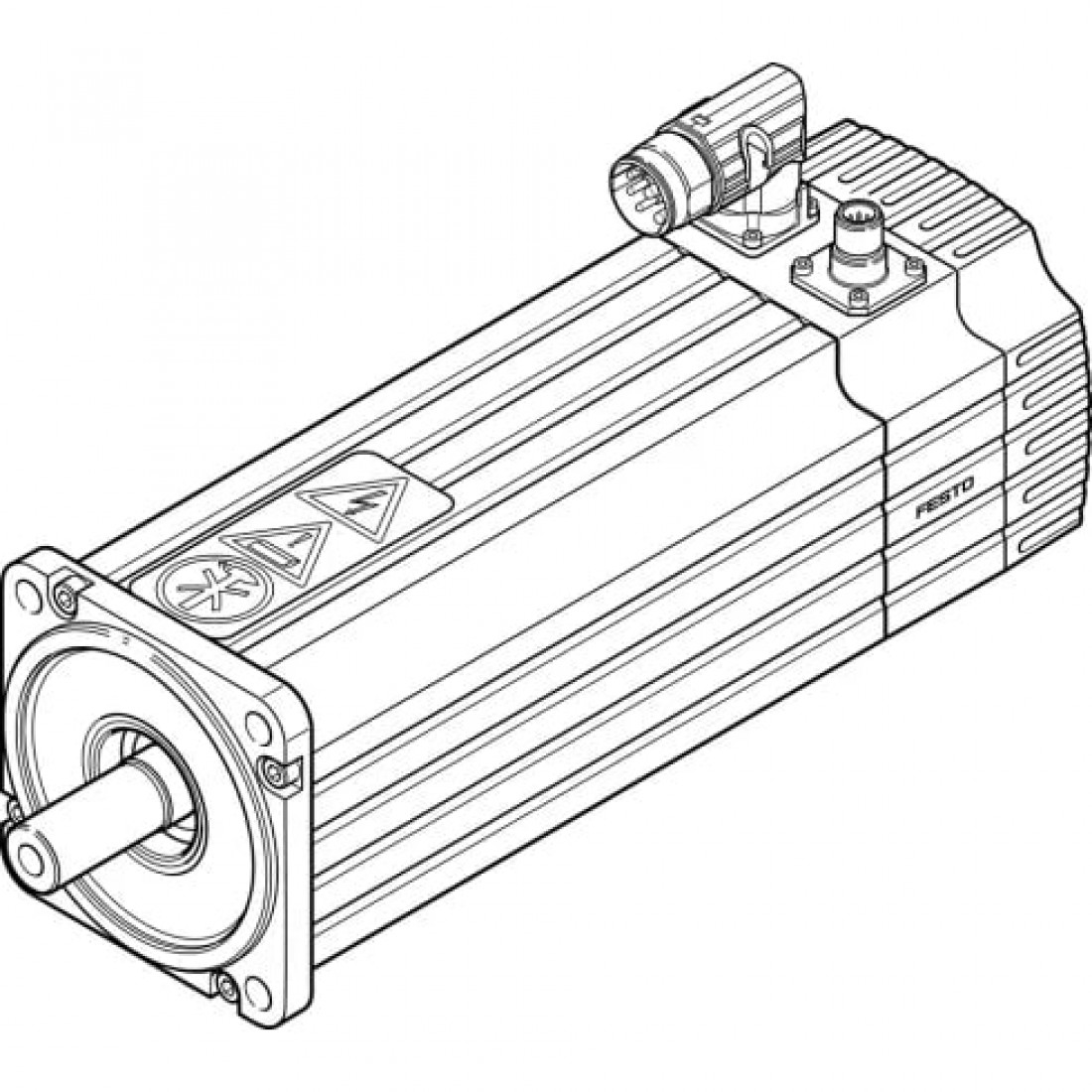Серводвигатель Festo EMMS-AS-100-L-HS-RS-S1