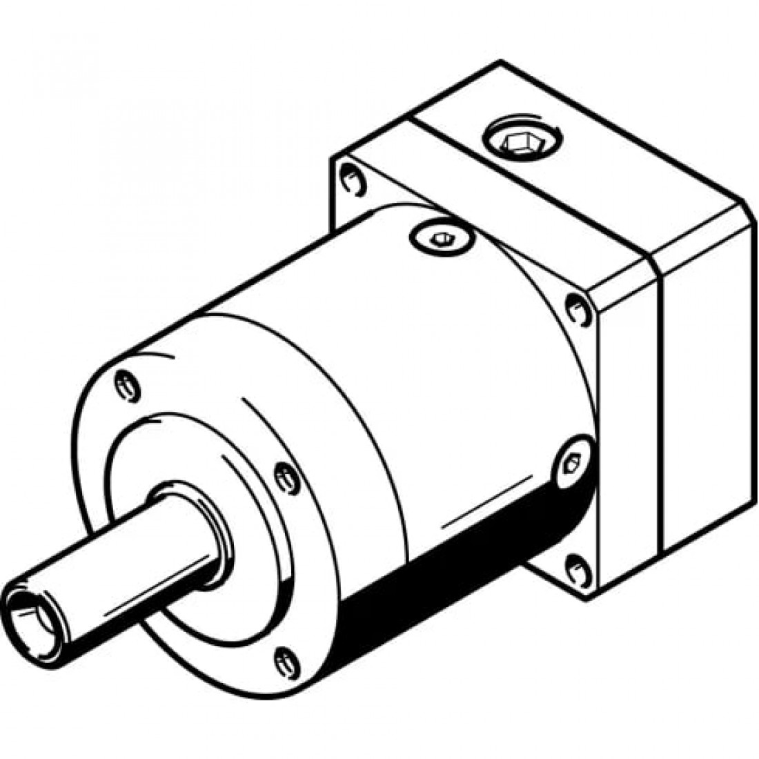 Передаточный модуль Festo EMGA-40-P-G3-SAS-40