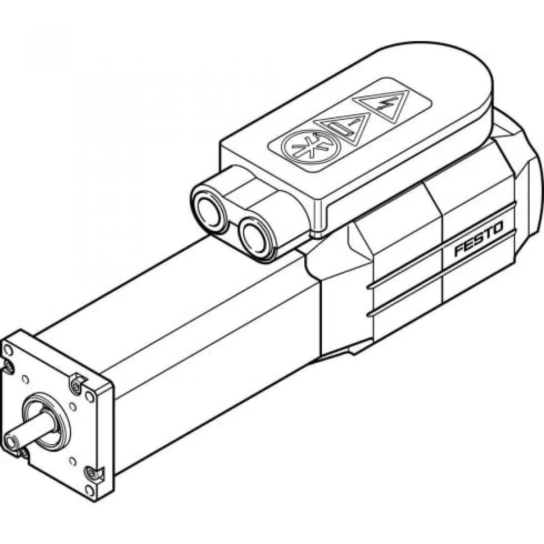 Серводвигатель Festo EMMS-AS-40-M-LS-TM