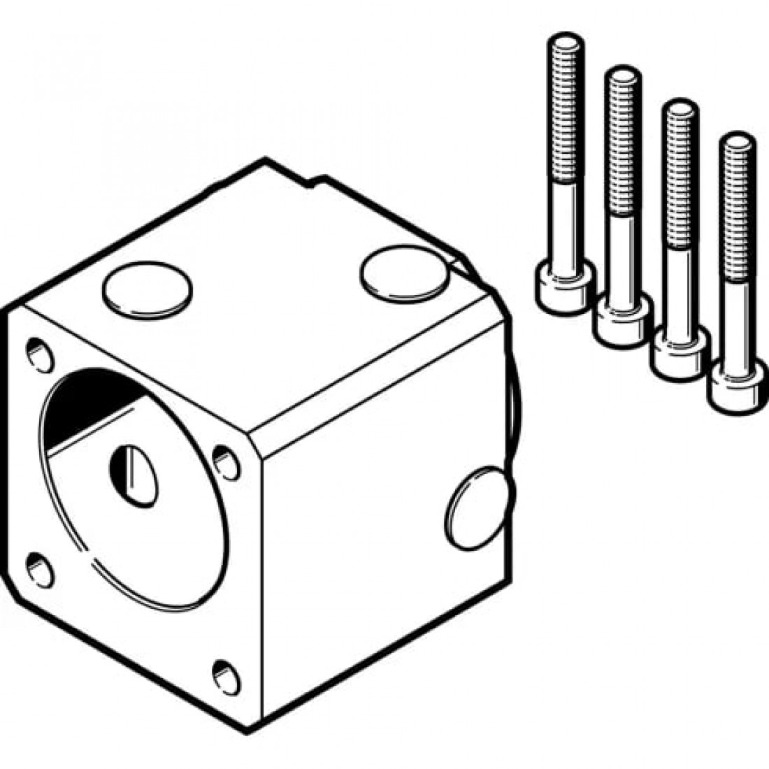 Корпус муфты Festo EAMK-A-E48-64A