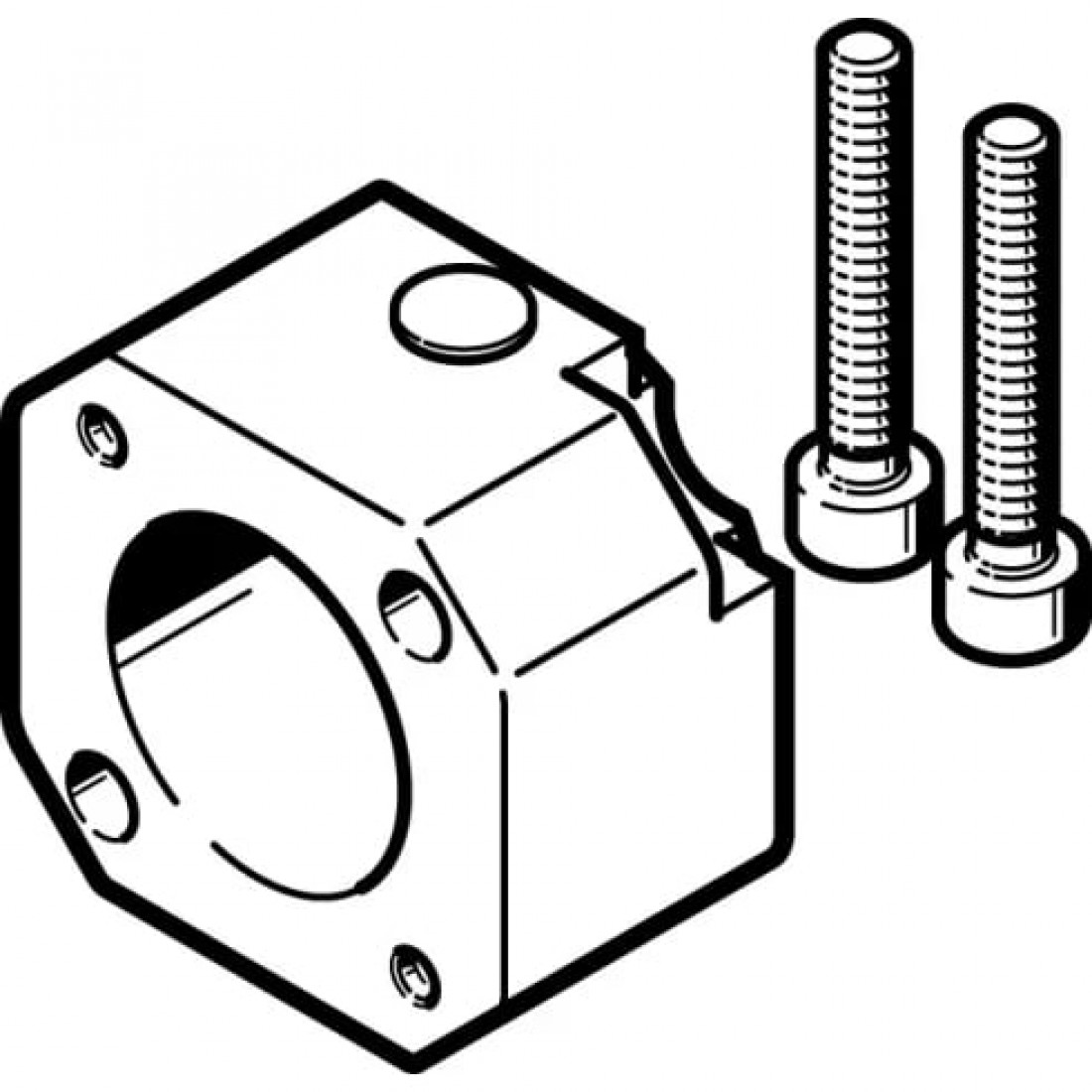 Корпус муфты Festo EAMK-A-E20-28B