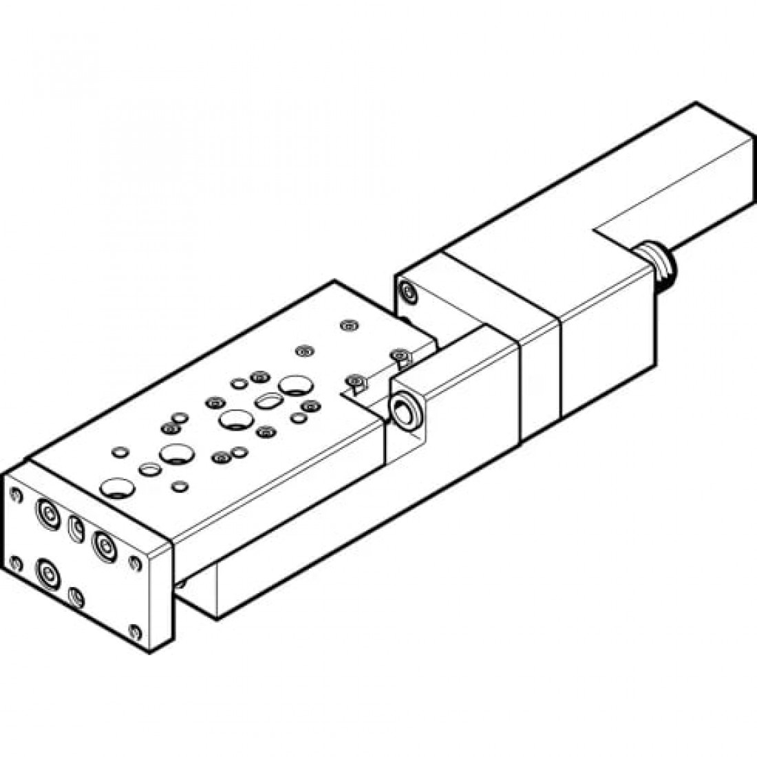 Мини-суппорт Festo SLTE-10-50-LS-G04