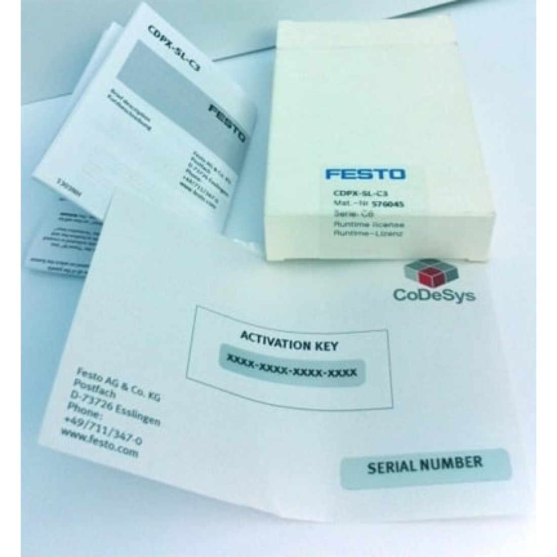 Лицензия программы Festo CDPX-SL-C3