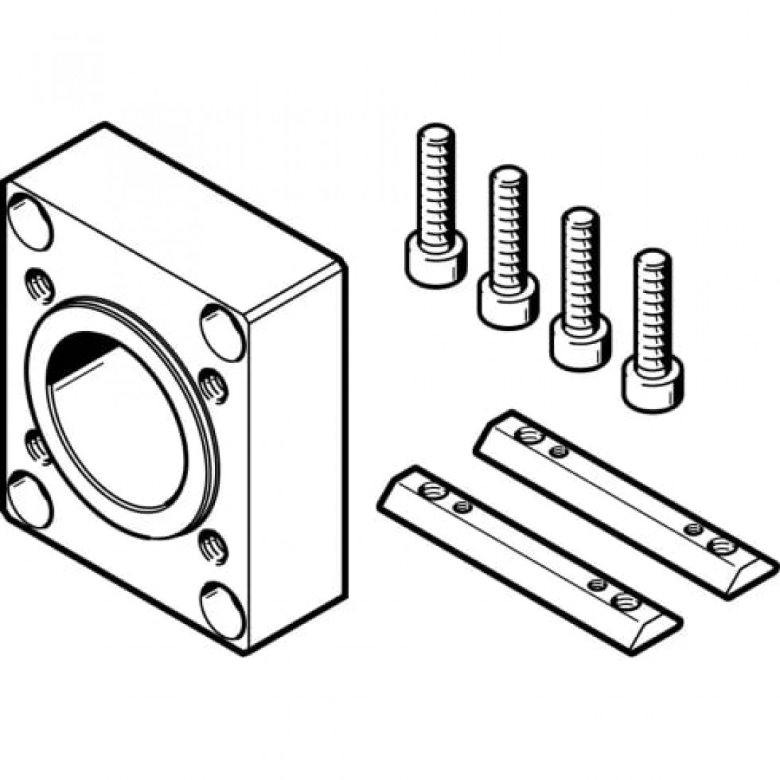 Корпус муфты Festo EAMK-A-R38-38A