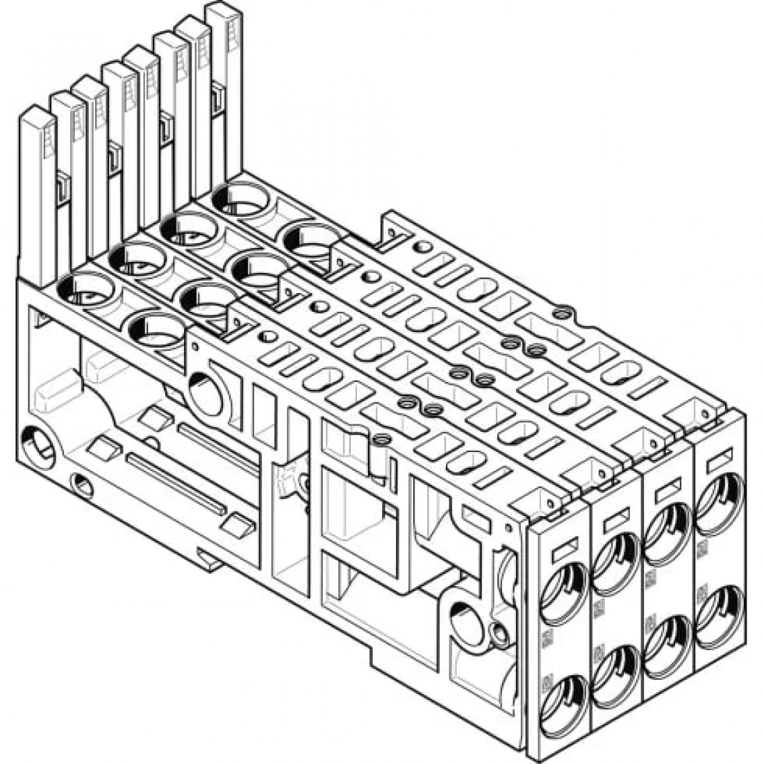 Монтажная плита Festo VMPAL-AP-4X10
