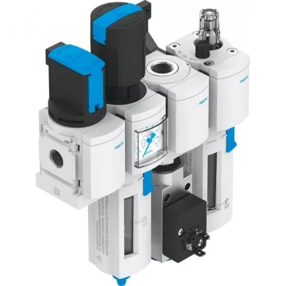 Блок подготовки воздуха, комбинация Festo MSB4-1/4:C3J1F3M1-WP