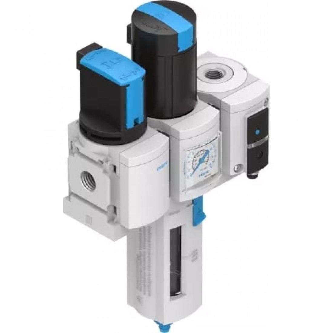 Блок подготовки воздуха, комбинация Festo MSB4-1/4:C3:J1:F12-WP