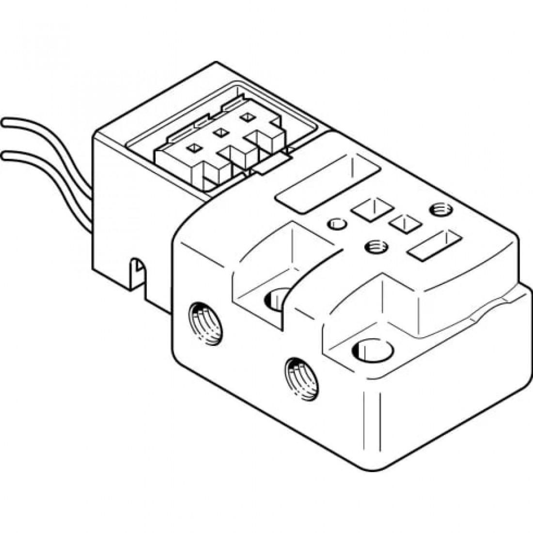Индивидуальная монтажная плита Festo MHP1-AS-3-M3-PI