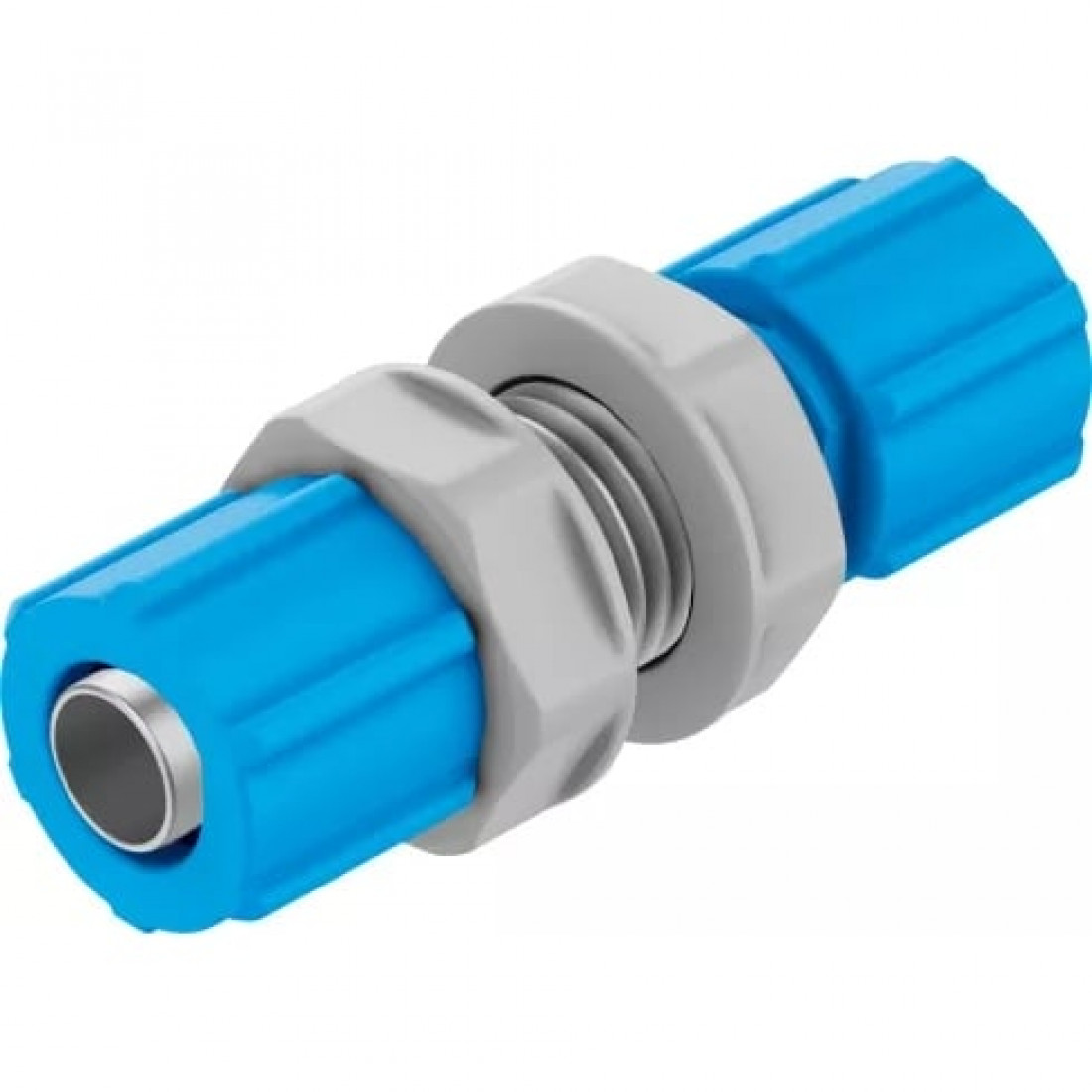 Муфта ниппельная с накидной гайкой для панельного монтажа Festo SCK-PK-4-KU