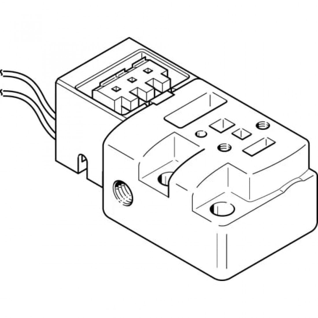 Индивидуальная монтажная плита Festo MHP1-AS-2-M3-PI
