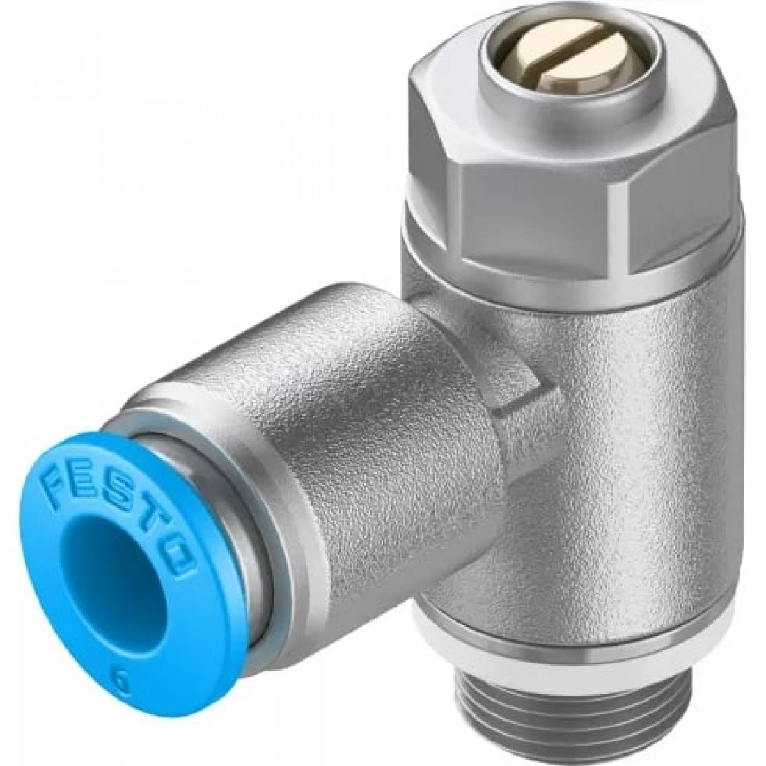 Дроссель с обратным клапаном Festo GRLZ-1/8-QS-6-D