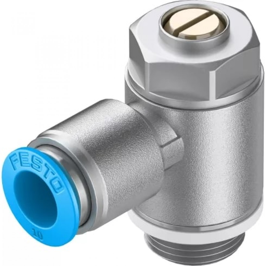 Дроссель с обратным клапаном Festo GRLA-3/8-QS-10-D