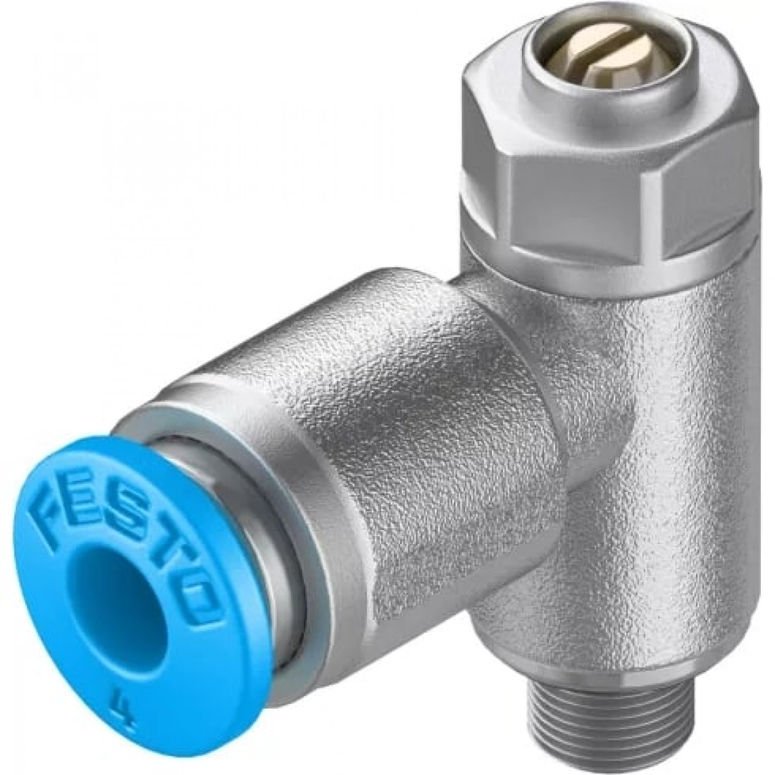 Дроссель с обратным клапаном Festo GRLA-M5-QS-4-D