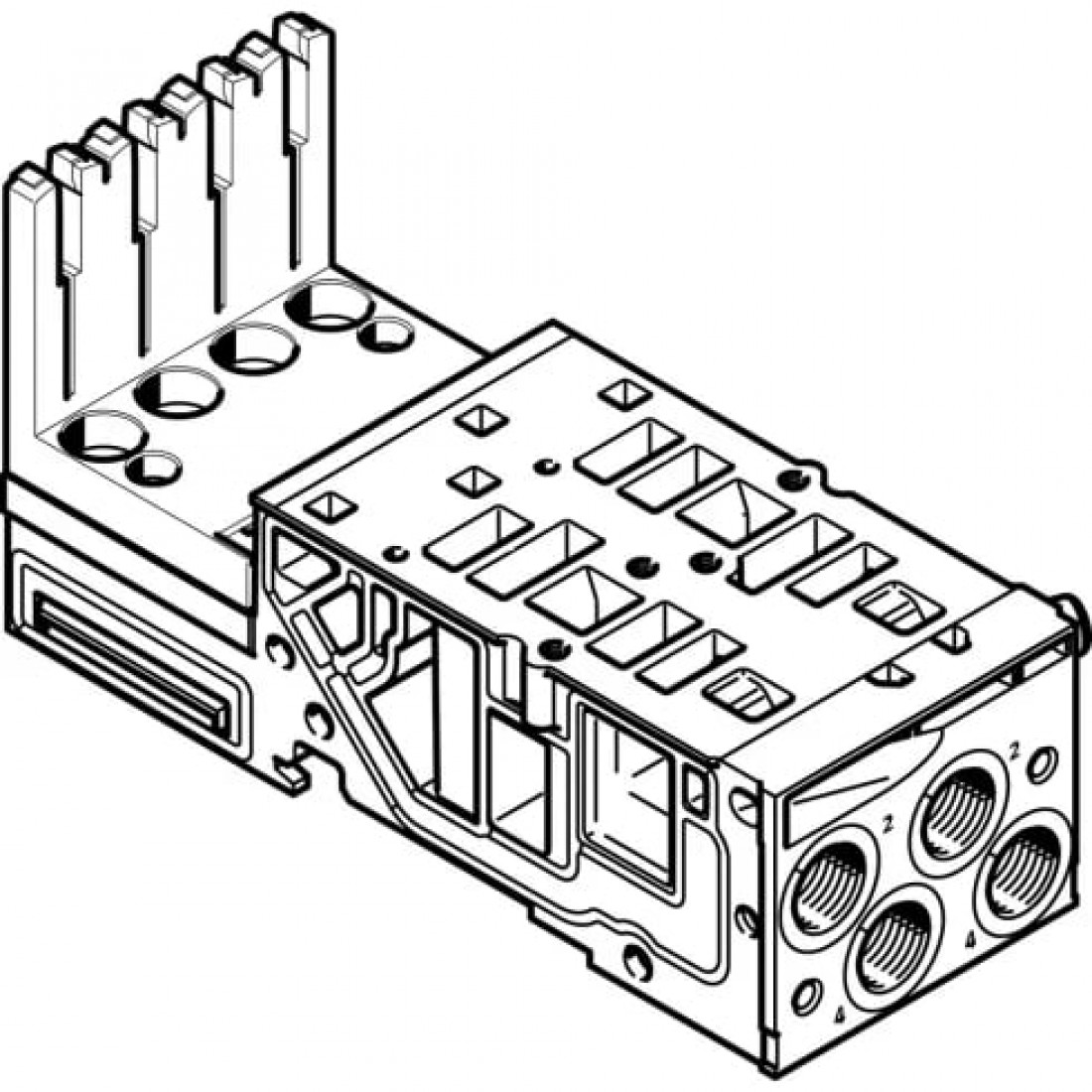 Монтажная плита Festo VMPA2-AP-2-1-EMS-4