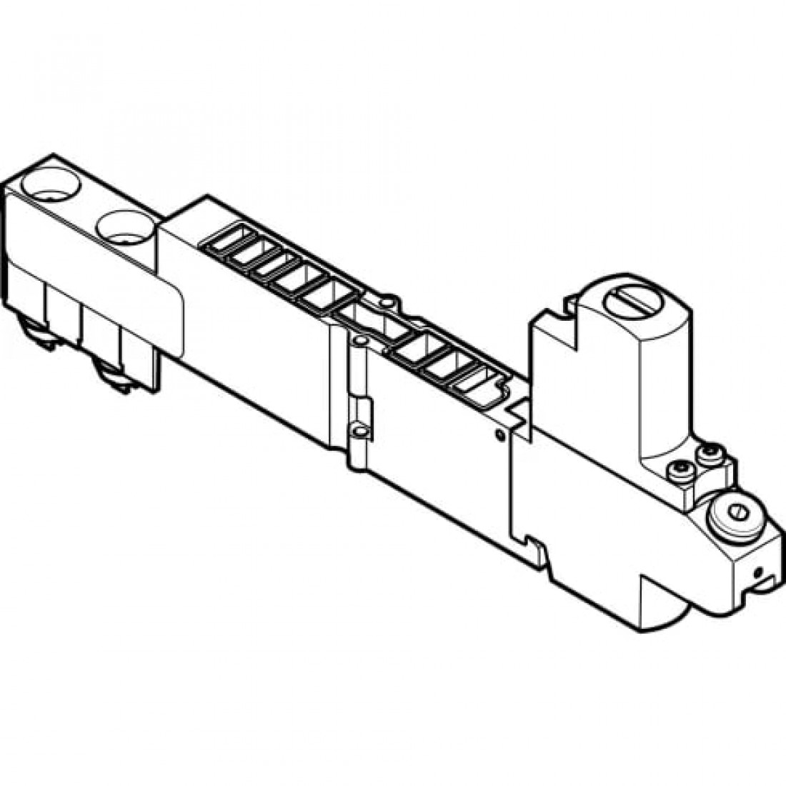 Блоки регуляторов Festo VMPA1-B8-R1-M5-10