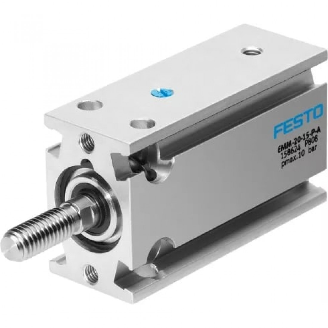 Компактный пневмоцилиндр Festo EMM-32-15-P-A