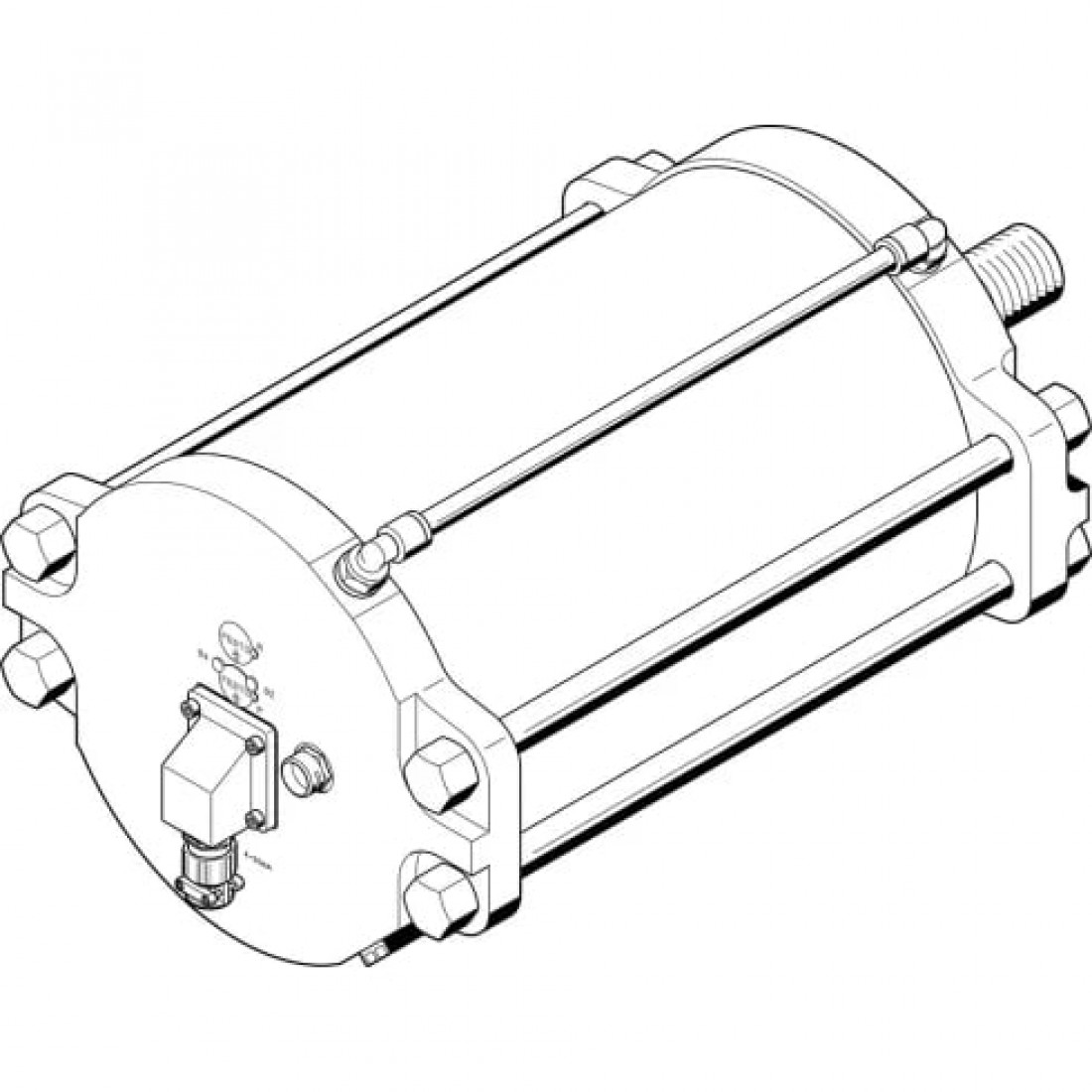 Линейный привод Festo DFPI-200-ND2P-C1V-P-A