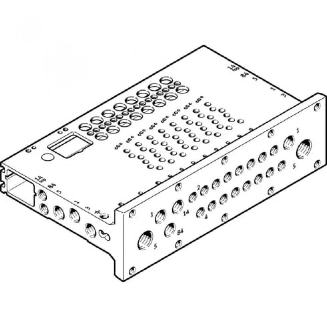 Коллектор Festo VABM-L1-10HWS1-G18-4-GR