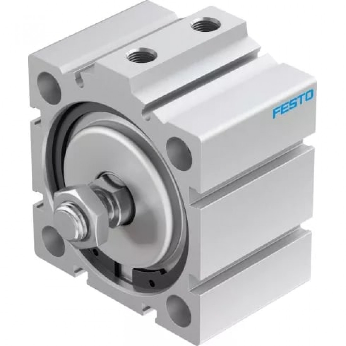 Короткоходовой пневмоцилиндр Festo ADVC-63-10-A-P-A