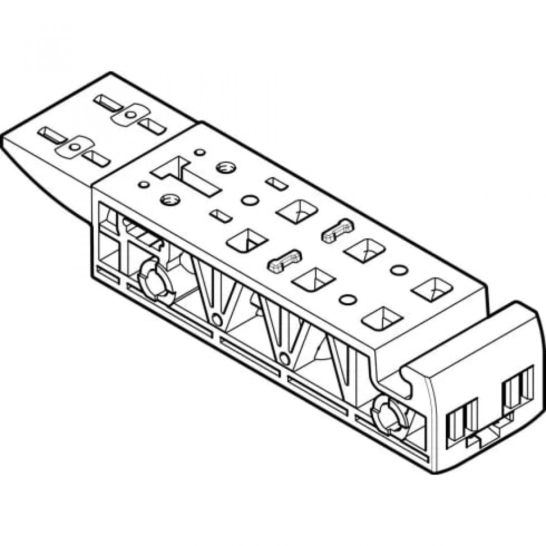 Монтажная плита Festo VABS-C8-12XB-QX-DB