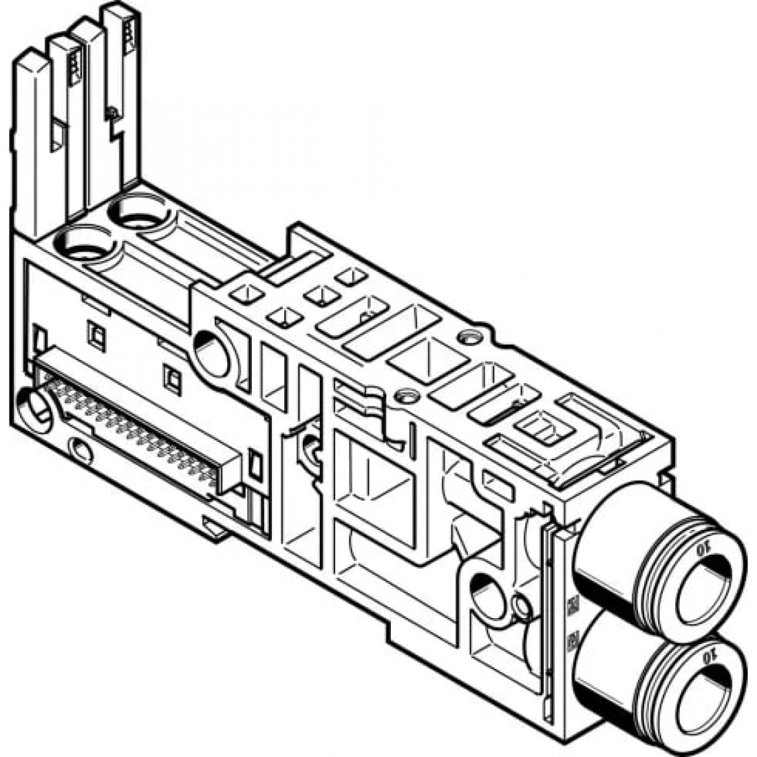 Монтажная плита Festo VMPAL-AP-20-QS8-1-T1