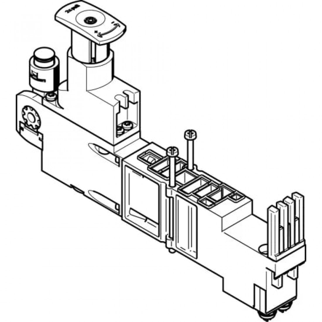 Блоки регуляторов Festo VMPA2-B8-R7C2-C-10