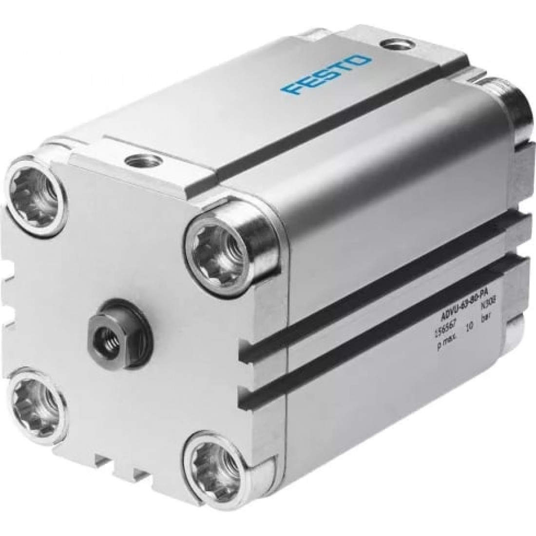 Компактный пневмоцилиндр Festo ADVU-40-50-P-A
