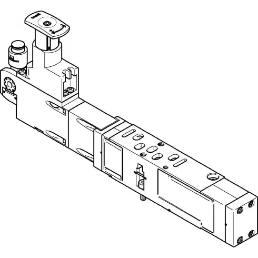 Блоки регуляторов Festo VABF-S4-1-R2C2-C-6E