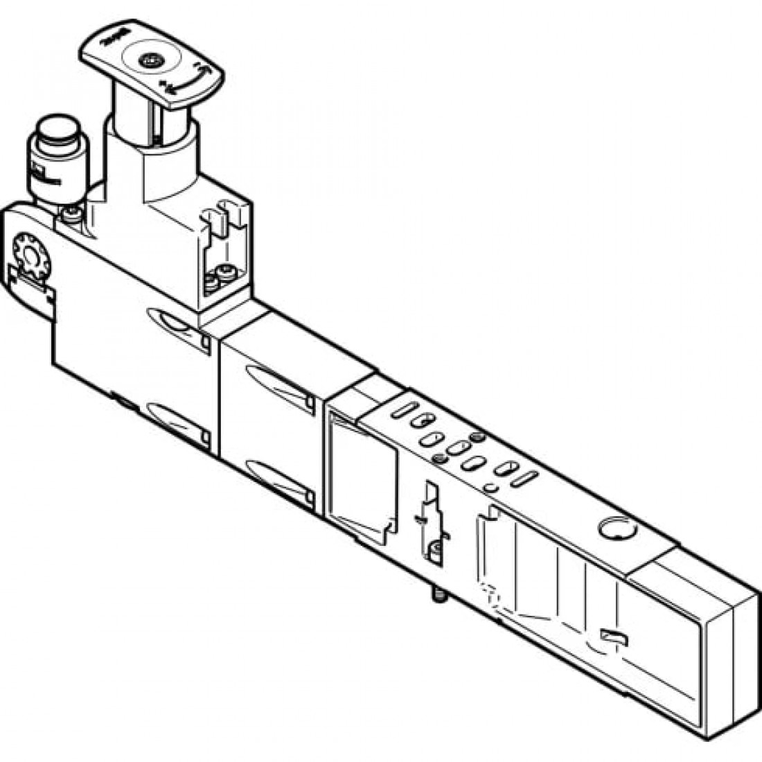 Блоки регуляторов Festo VABF-S4-2-R1C2-C-10E