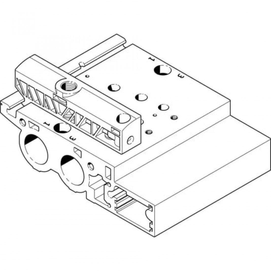 Коллектор Festo VABM-B6-E-N12-2