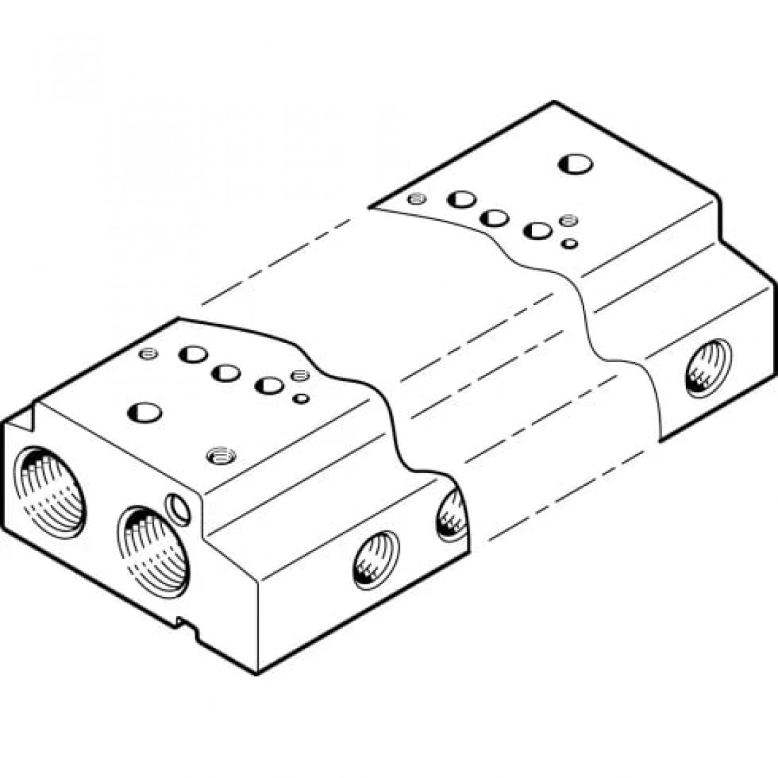 Коллектор Festo VABM-C7-12W-G18-3