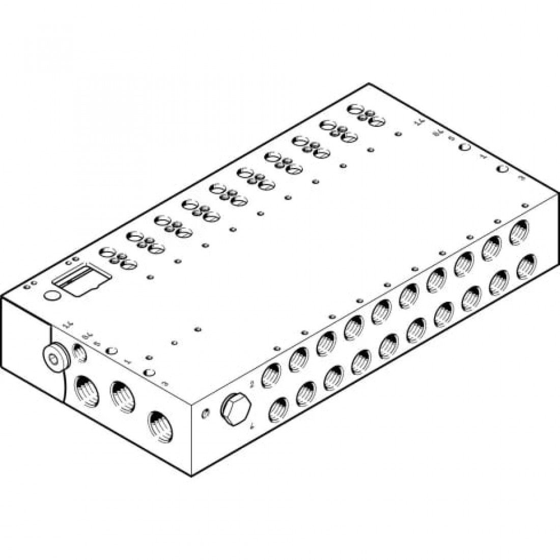 Коллектор Festo VABM-L1-18W-G38-6-G