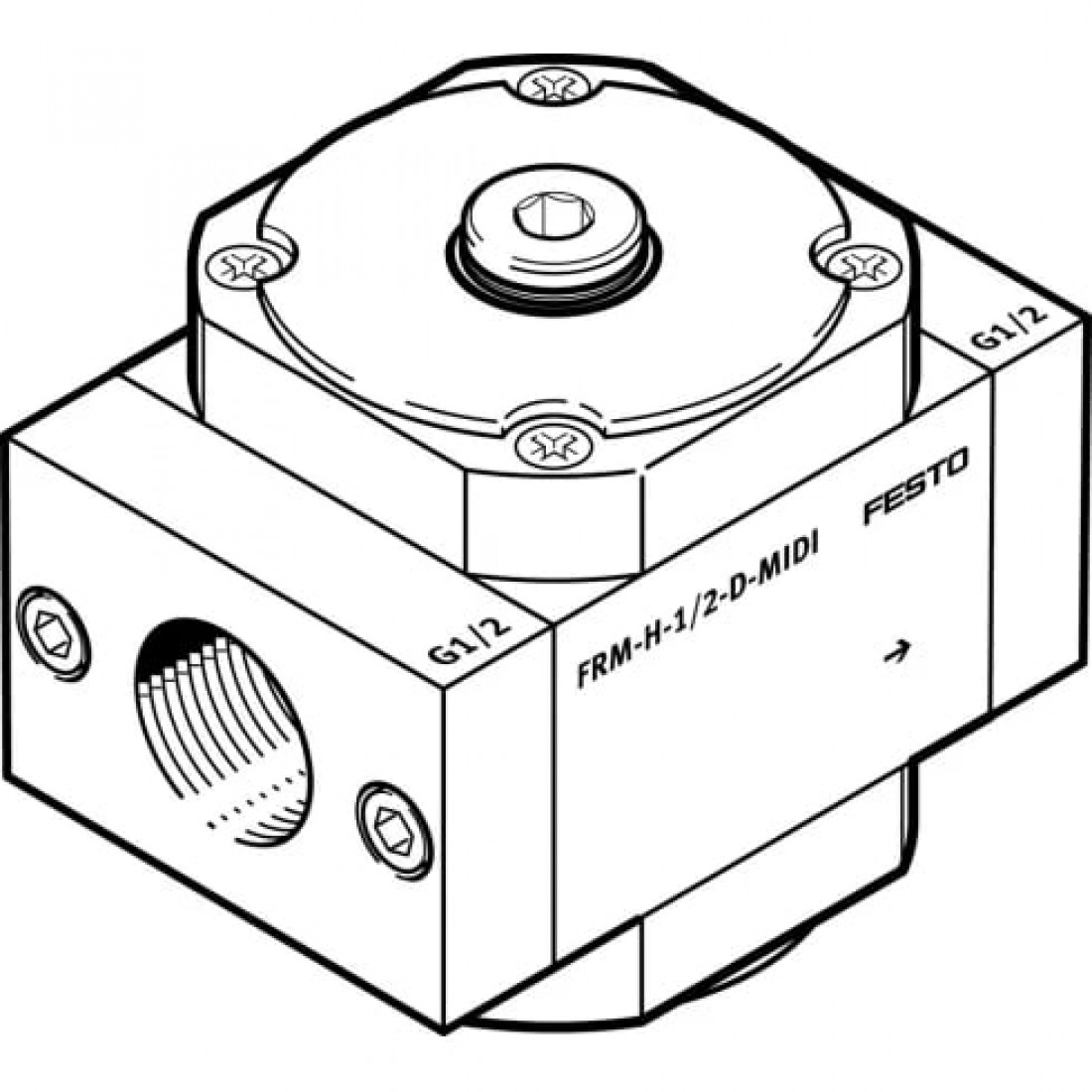 Модуль разветвления Festo FRM-H-1/8-D-MINI-NPT