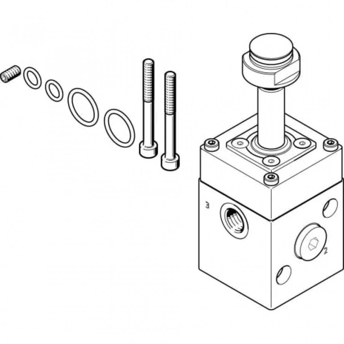 Клапан Festo VOFC-LT-M32C-MC-FGP14-F19