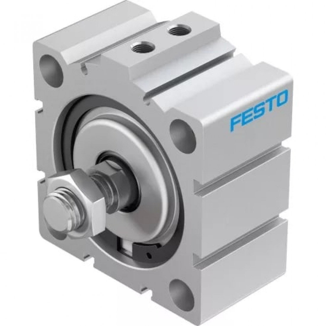 Короткоходовый пневмоцилиндр Festo ADVC-80-10-A-P