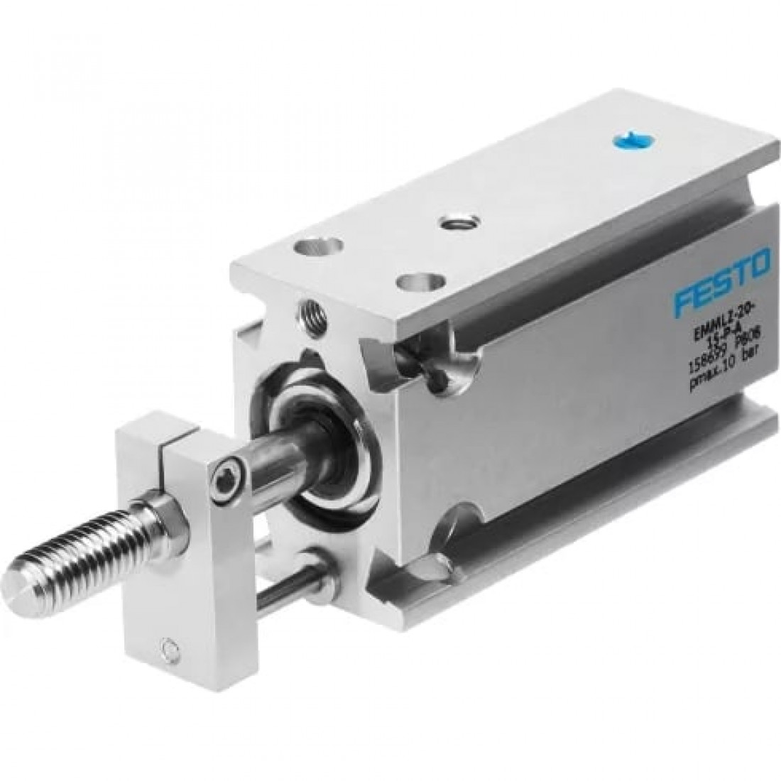 Компактный пневмоцилиндр Festo EMMLZ-16-15-P-A