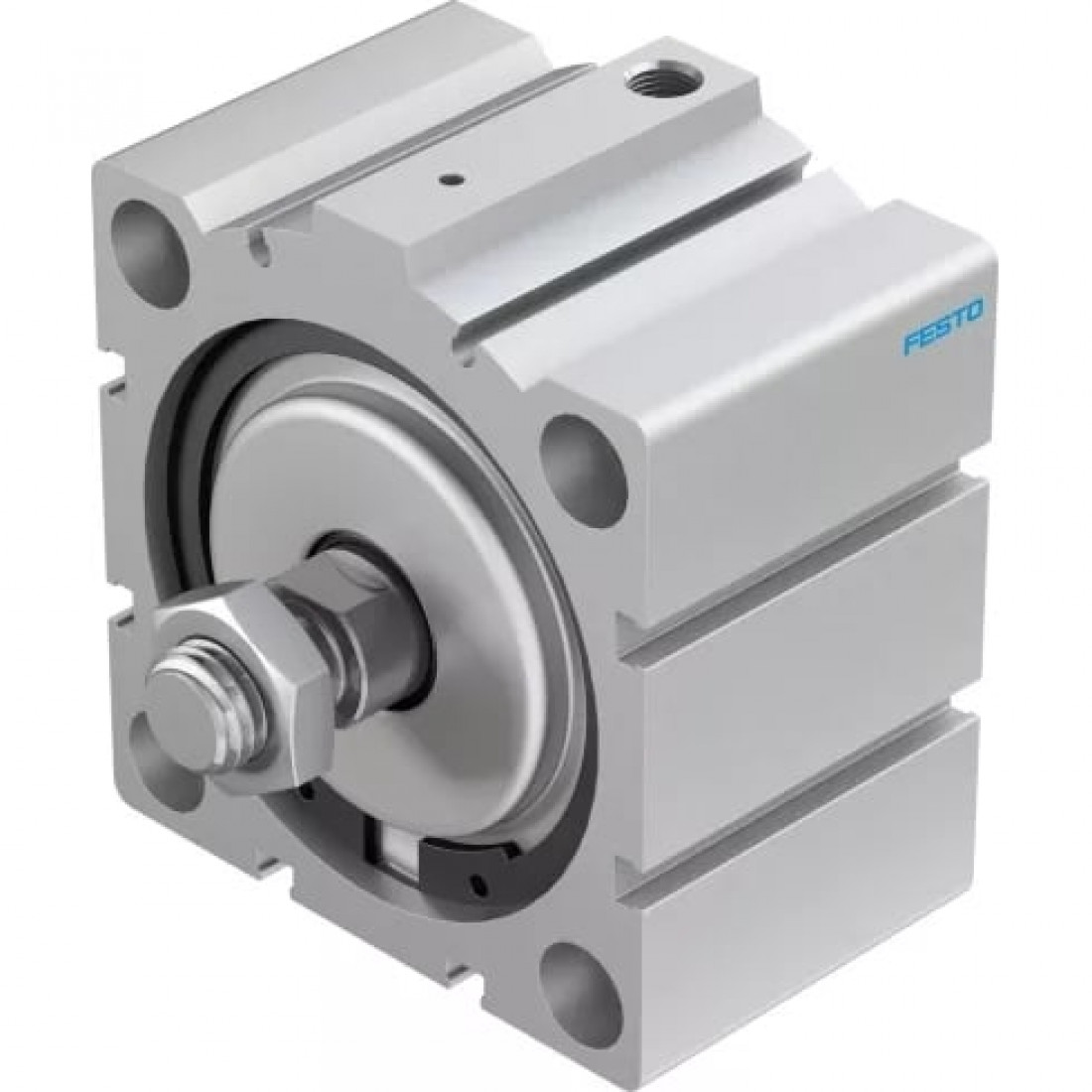 Короткоходовый пневмоцилиндр Festo AEVC-80-10-A-P-A