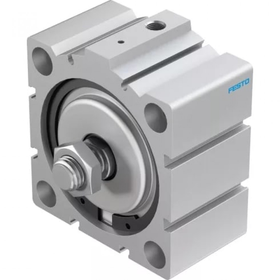 Короткоходовый пневмоцилиндр Festo AEVC-80-10-A-P