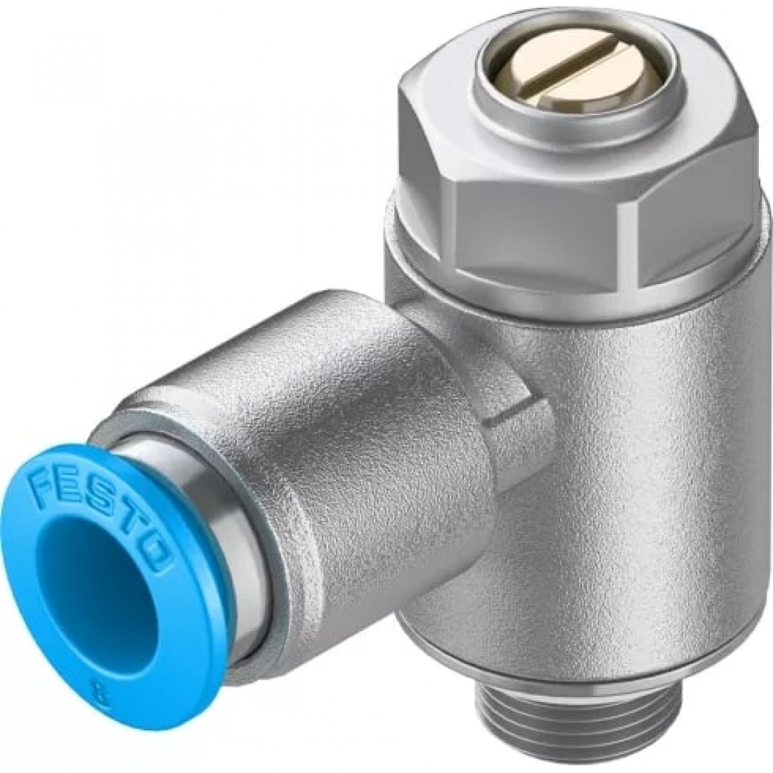 Дроссель с обратным клапаном Festo GRLA-1/8-QS-8-MF-D