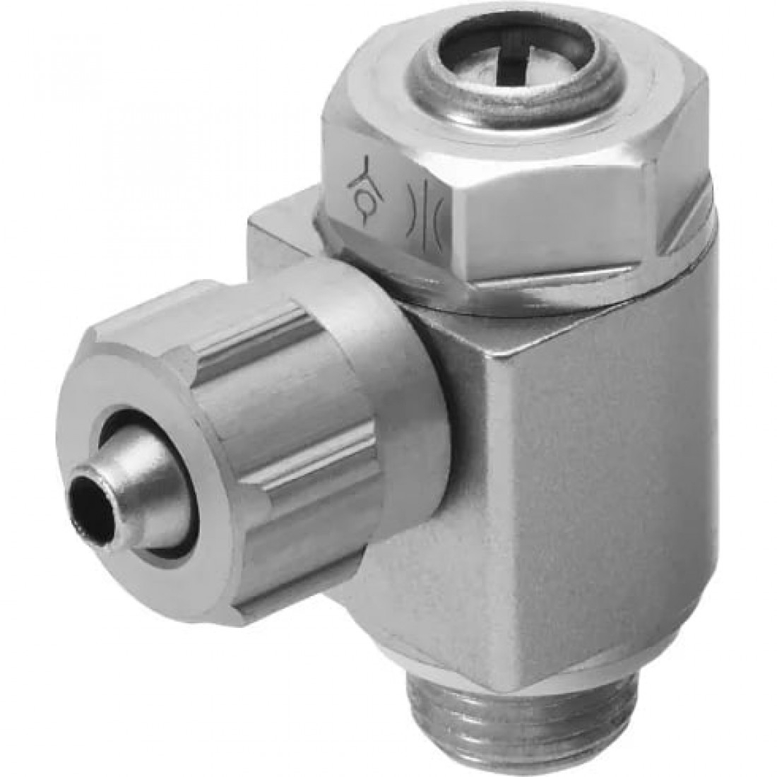 Дроссель с обратным клапаном Festo GRLA-1/8-PK-4-B