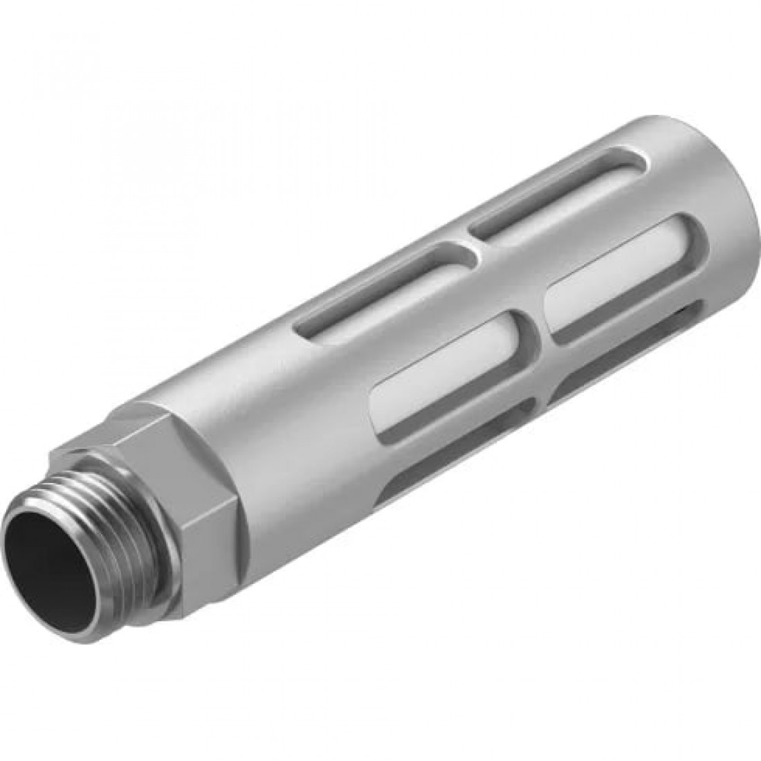 Глушитель алюминиевый резьбовой Festo U-1/2-B-NPT